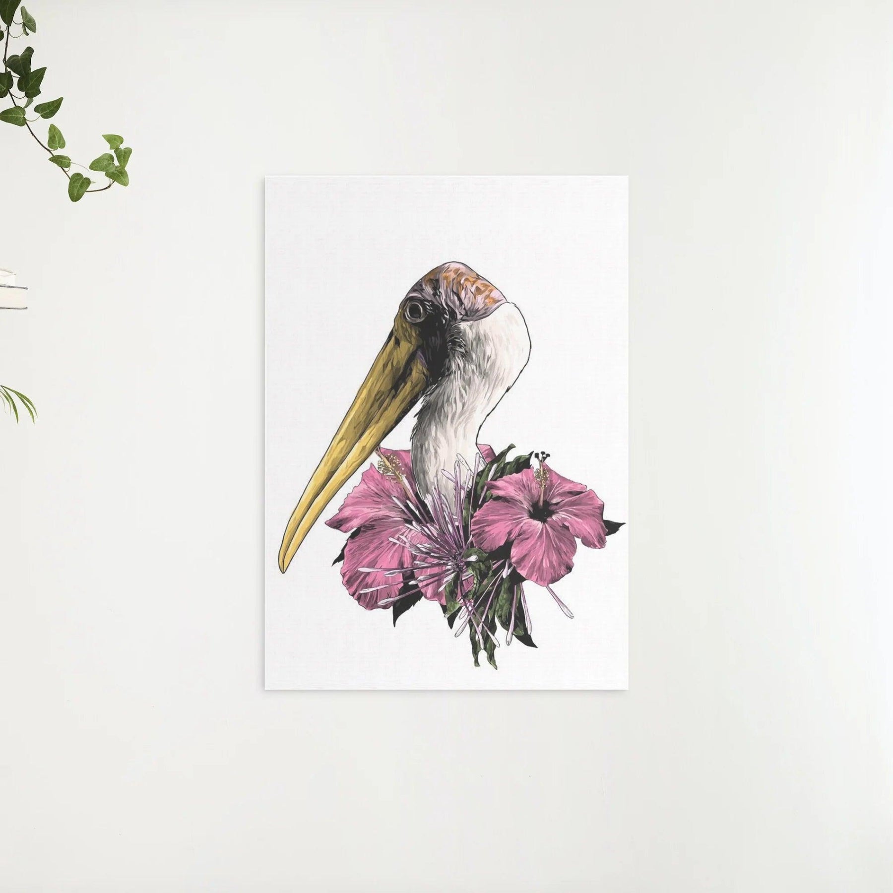 Diamond Painting - Kop van een ooievaar - SEOS®