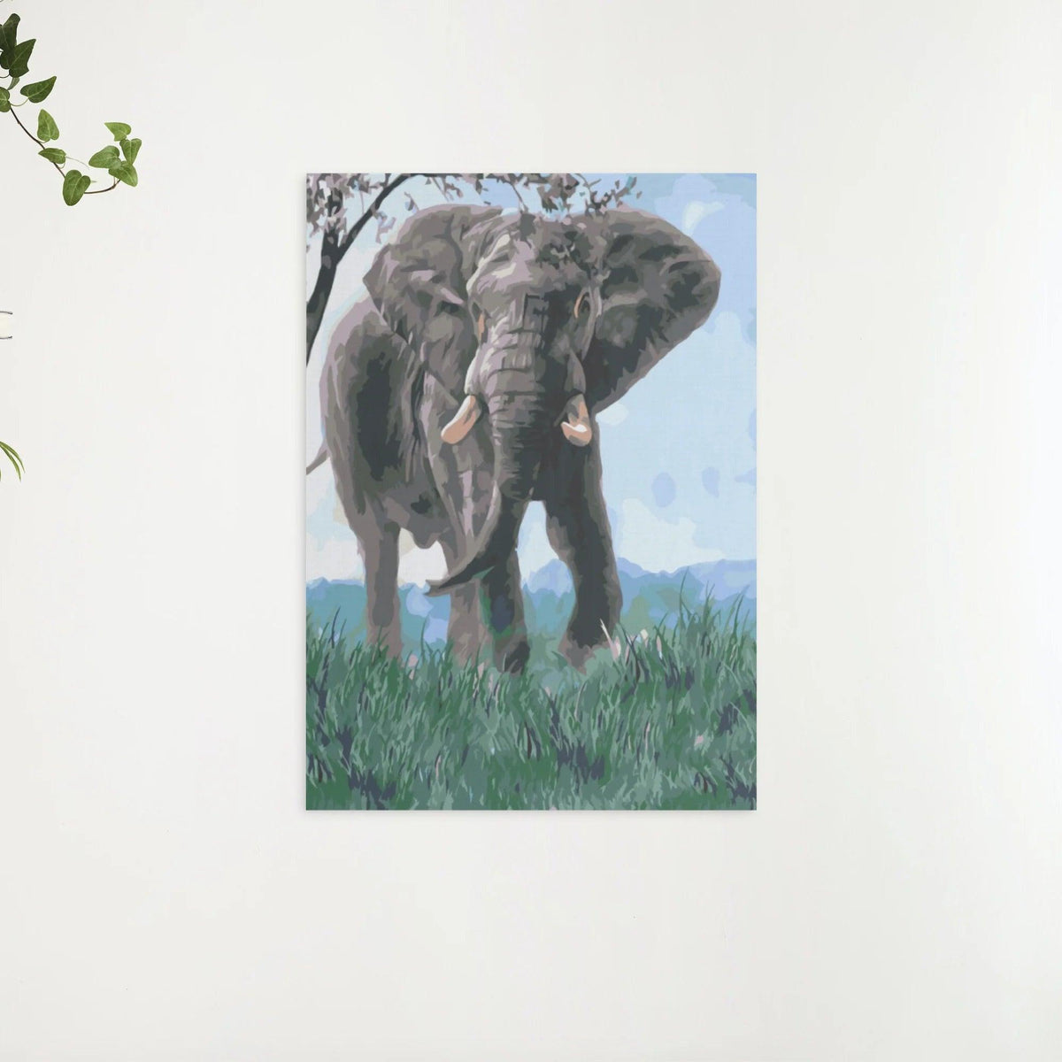 Diamond Painting - Olifant in de natuur - SEOS®