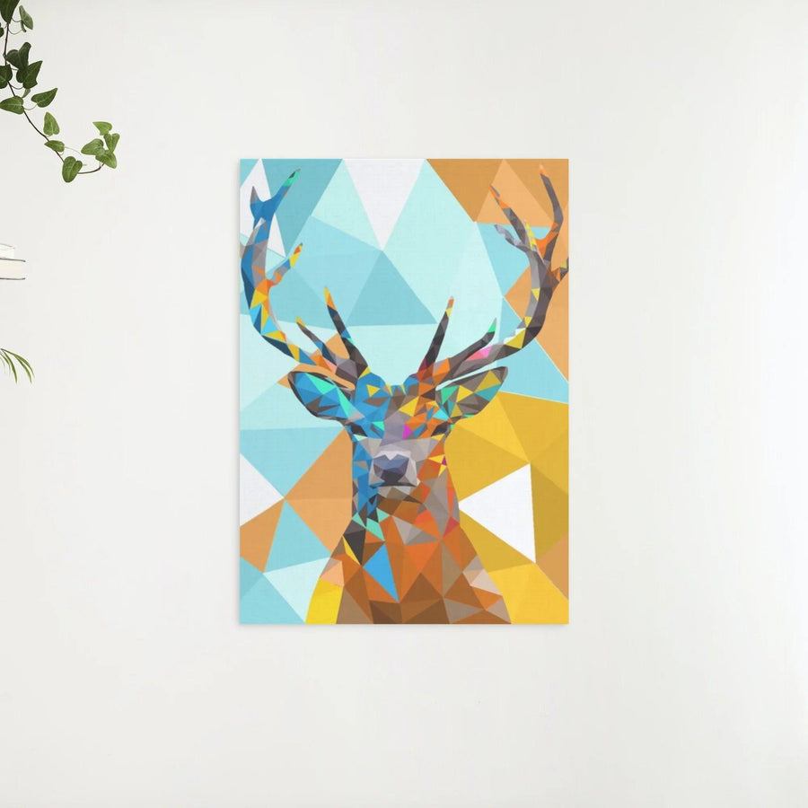 Diamond Painting - Polygoon Hertenkop 1 - SEOS®