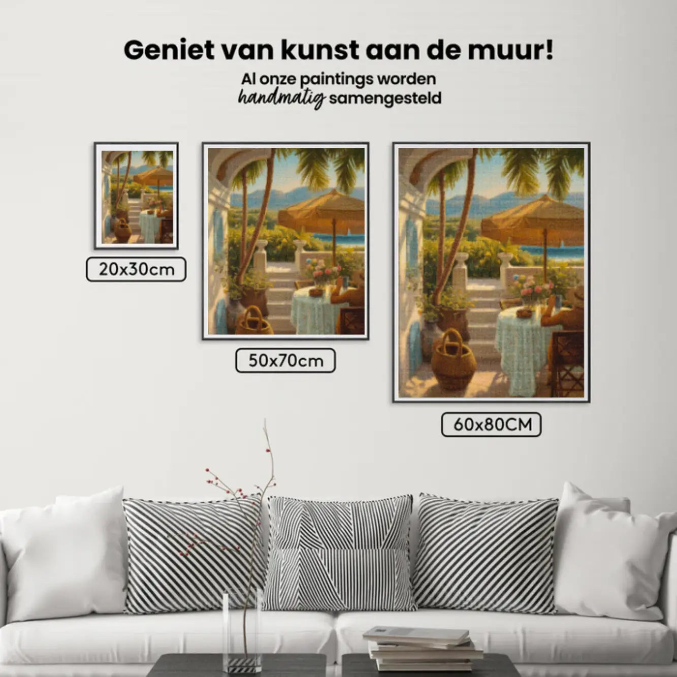 Diamond Painting - Bruisend balkongeluk