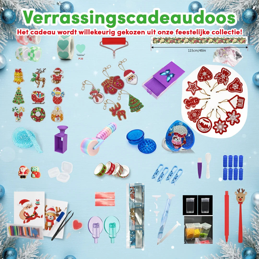 Premium Diamond Painting "Adventskalender 2026" - Beperkte oplage