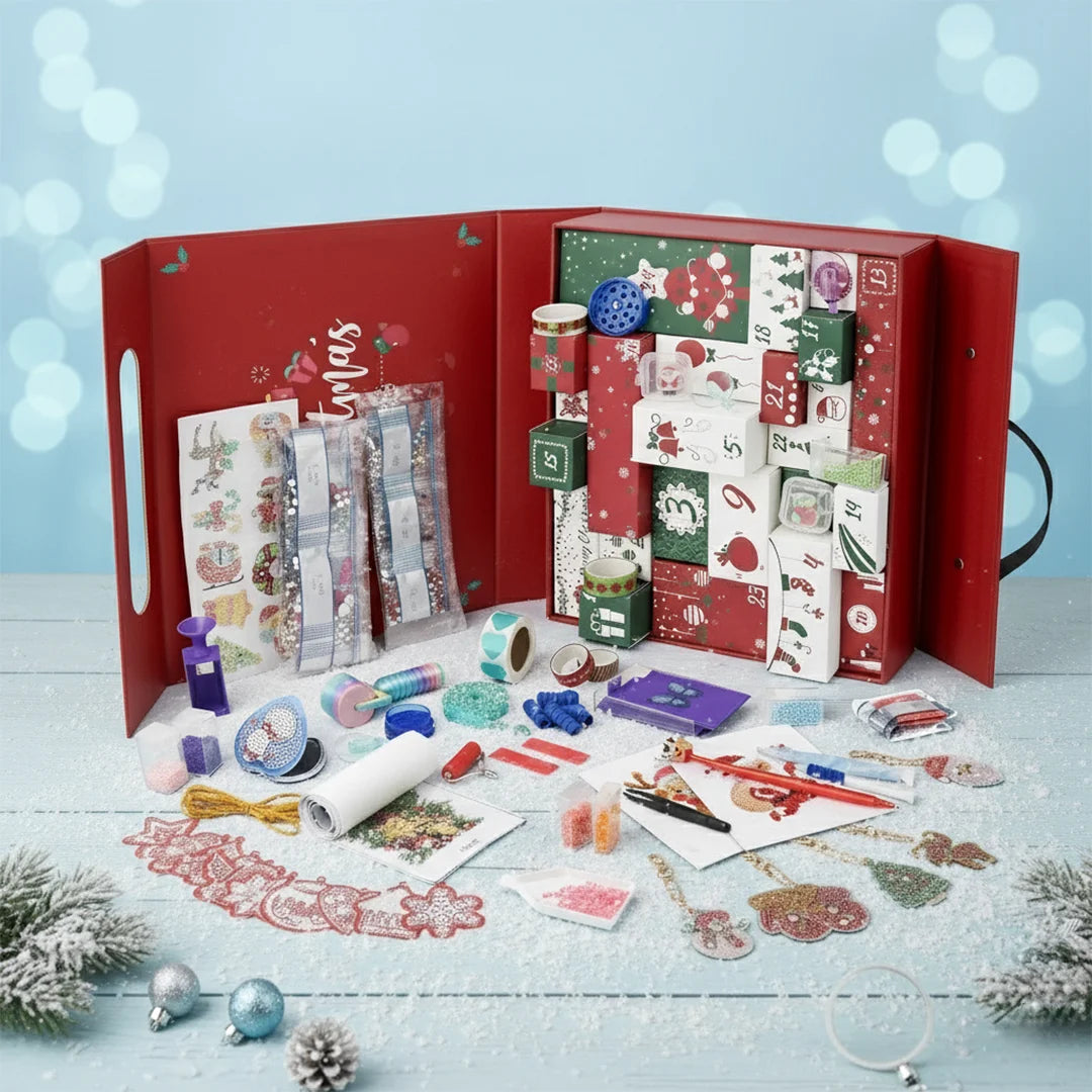 Premium Diamond Painting "Adventskalender 2026" - Beperkte oplage