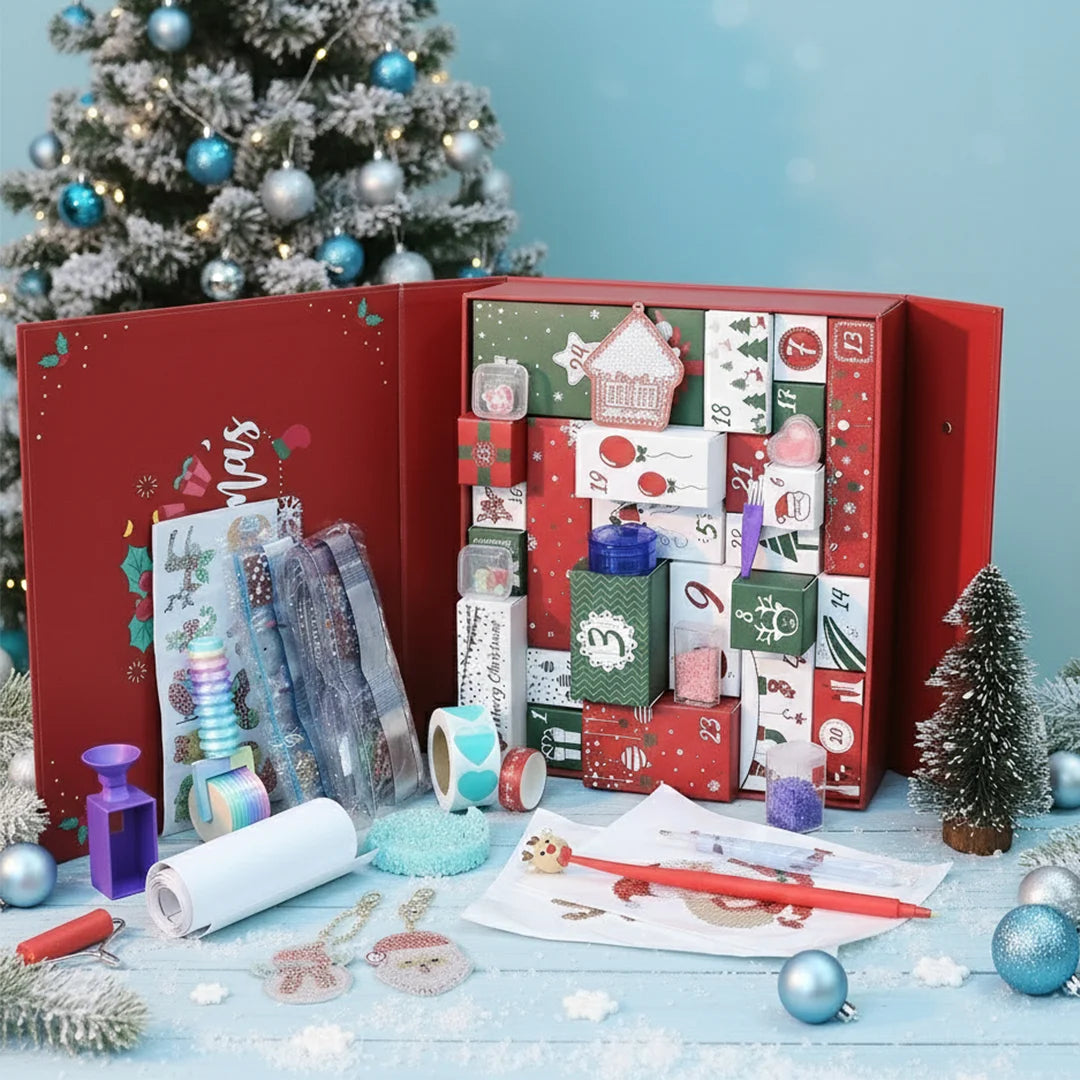 Premium Diamond Painting "Adventskalender 2026" - Beperkte oplage