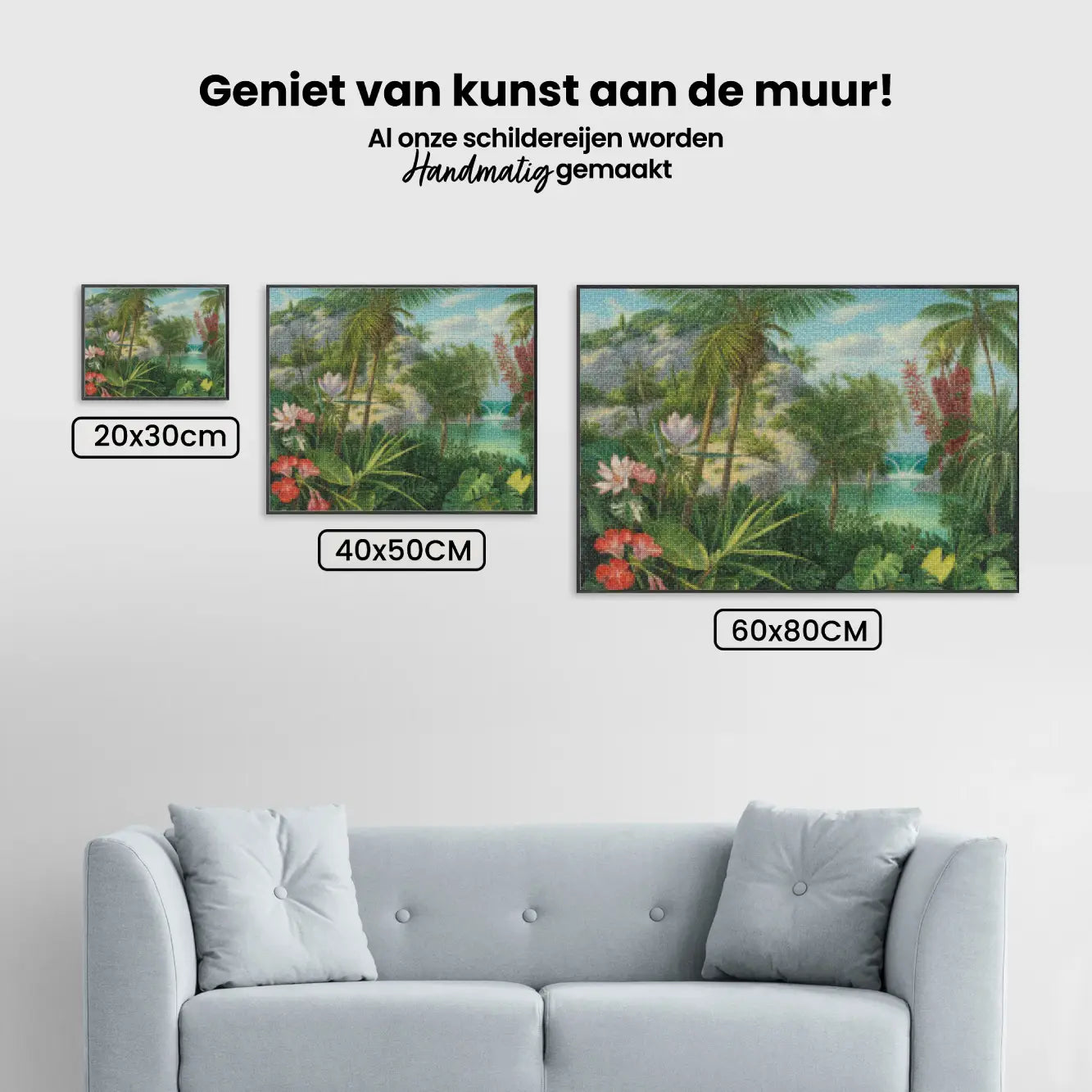 Diamond Painting - Weelderige tropen