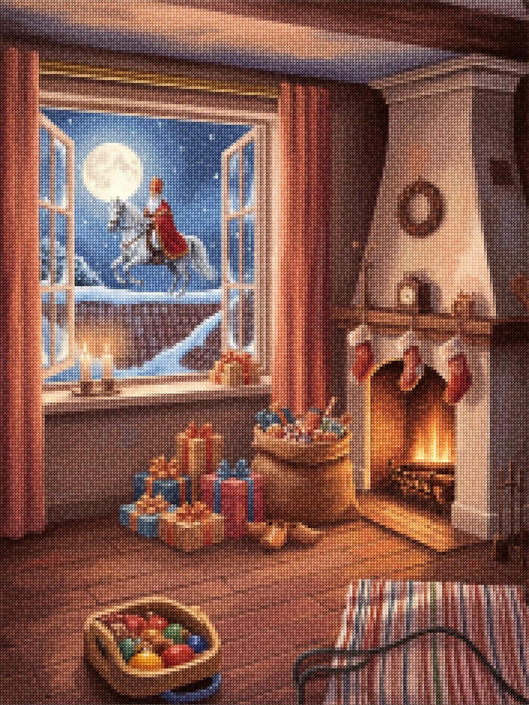 Diamond Painting - Aankomst van Sinterklaas