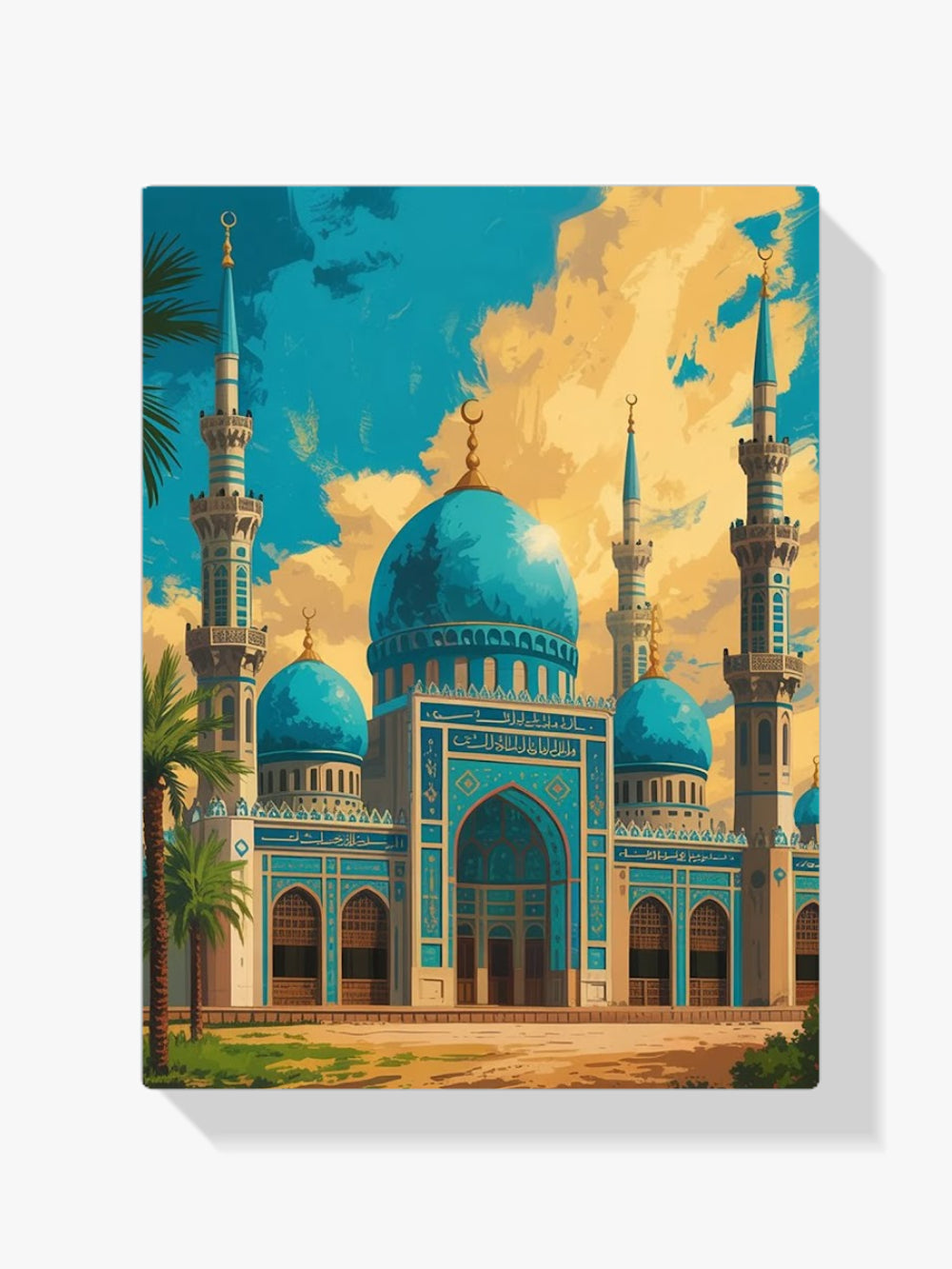 Diamond Painting - Azuur Moskee Elegantie