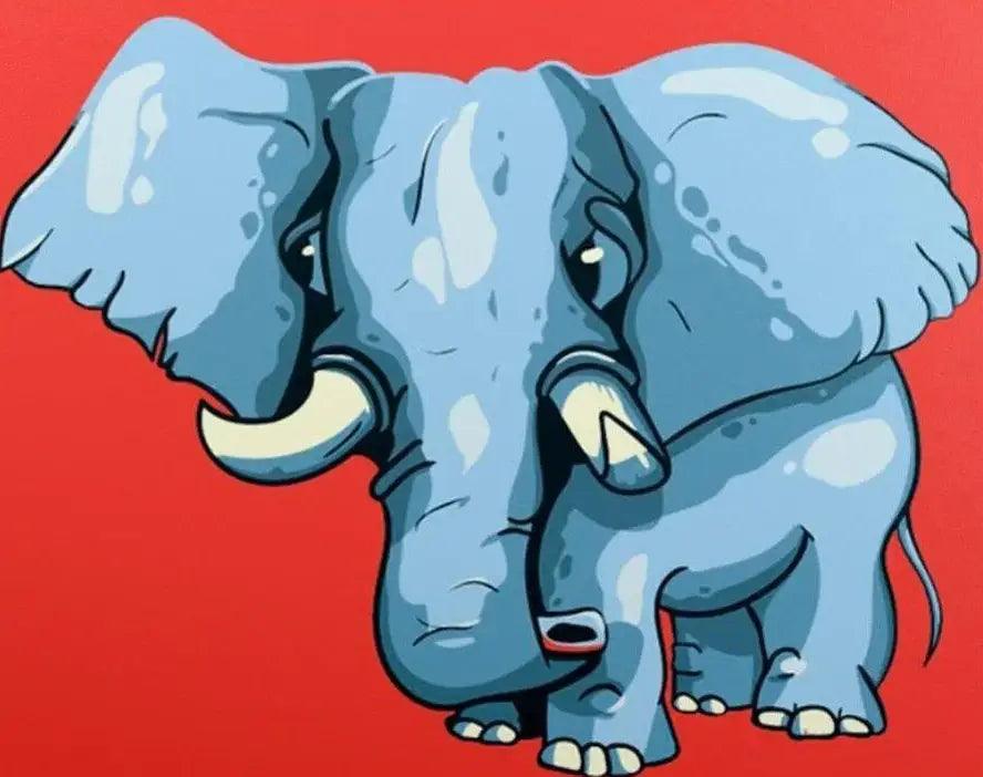 Diamond Painting - Babyolifant kalf