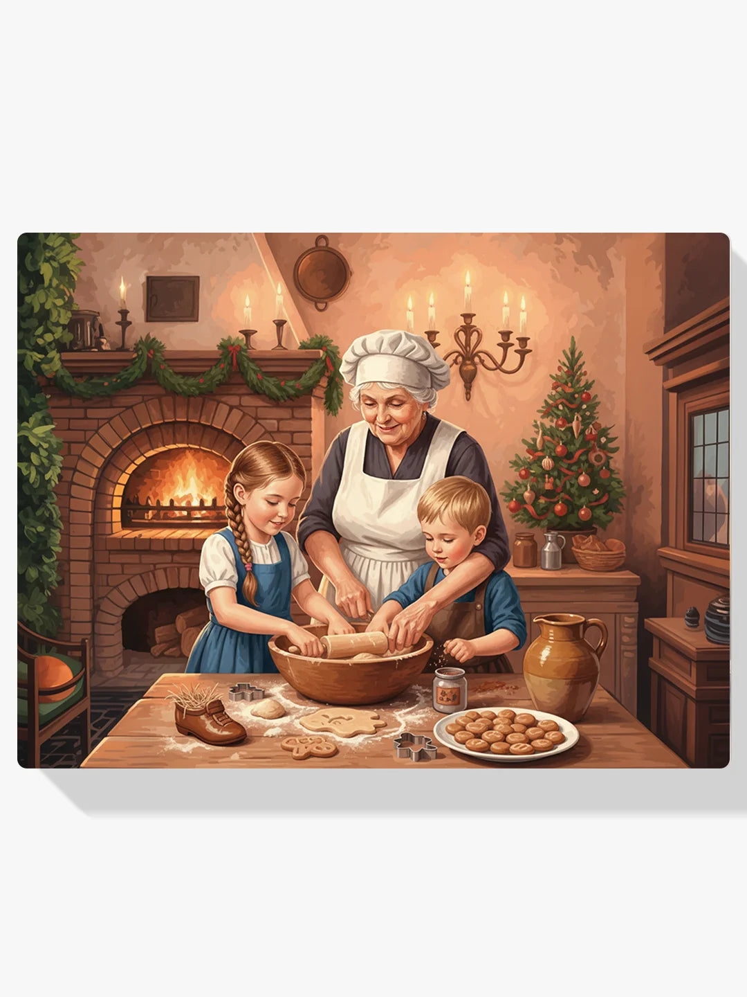 Diamond Painting - Bakken voor Sinterklaas