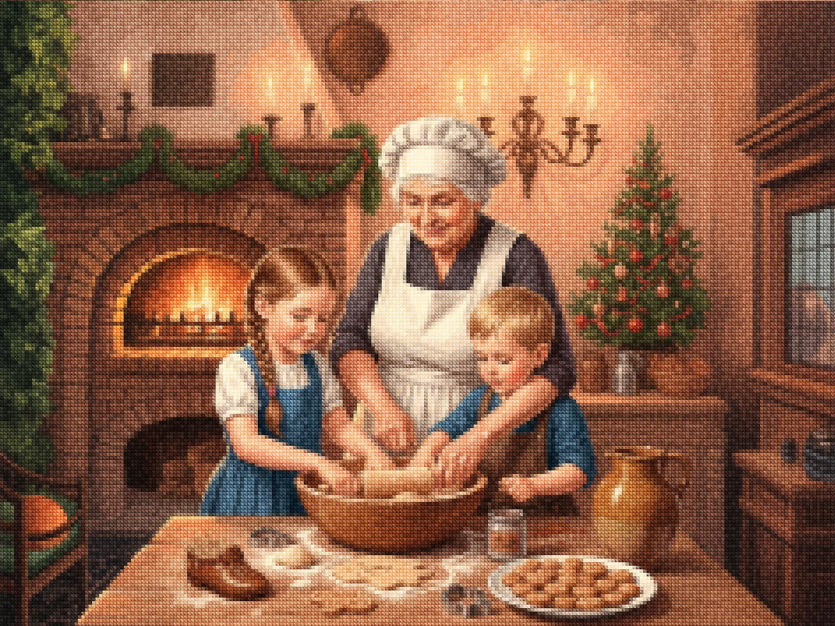 Diamond Painting - Bakken voor Sinterklaas