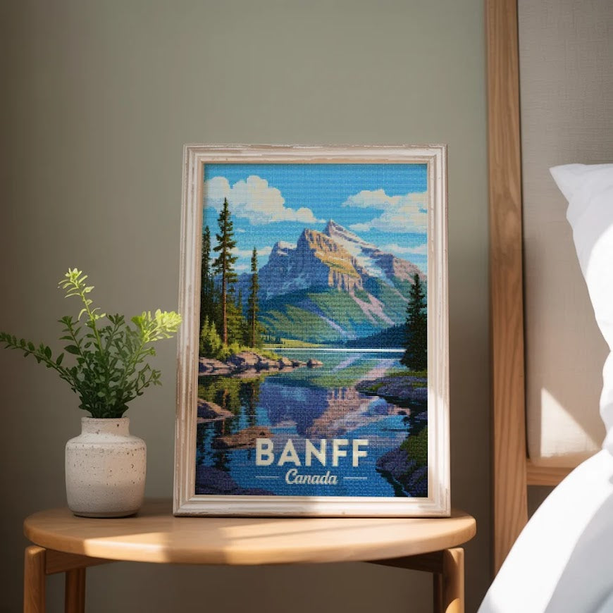 Diamond Painting - Banff, Canada