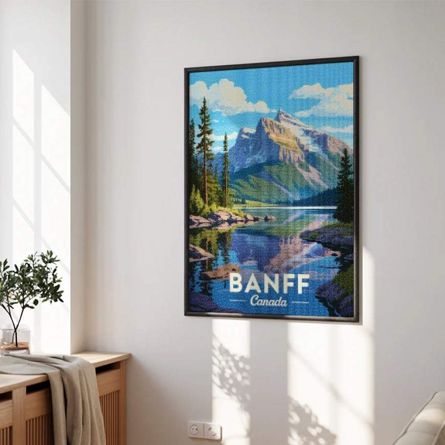 Diamond Painting - Banff, Canada