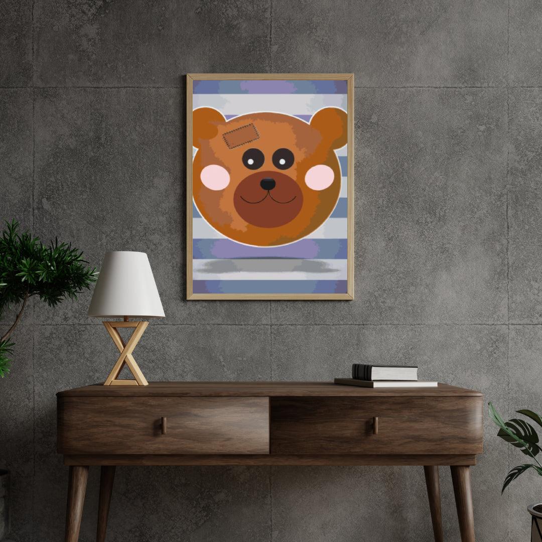 Diamond Painting - Beer van de poster - SEOS®