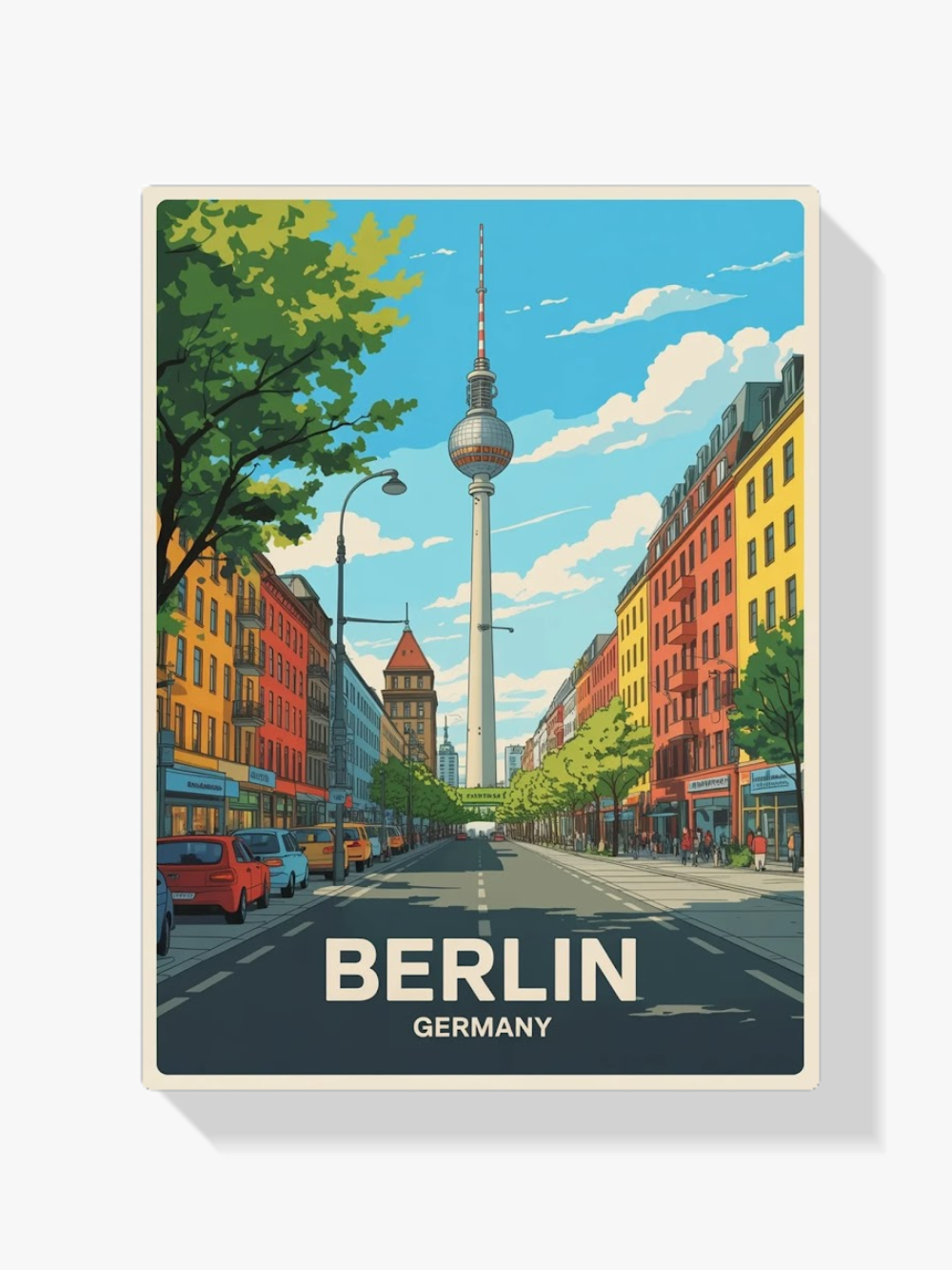 Diamond Painting - Berlijn, Duitsland