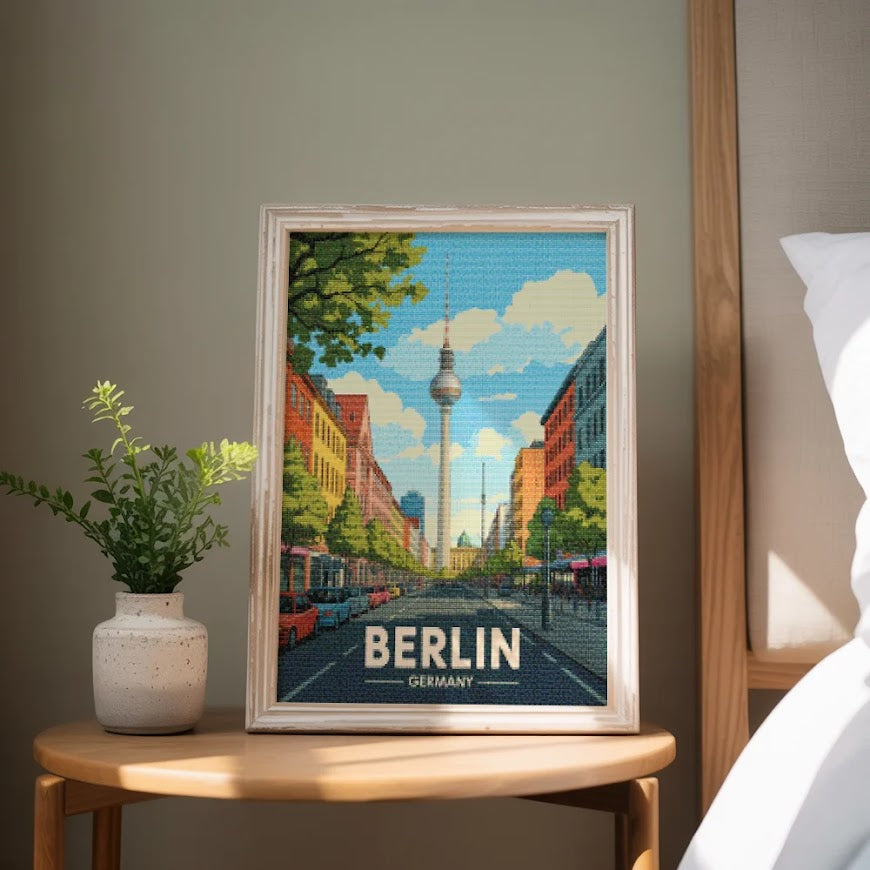 Diamond Painting - Berlijn, Duitsland