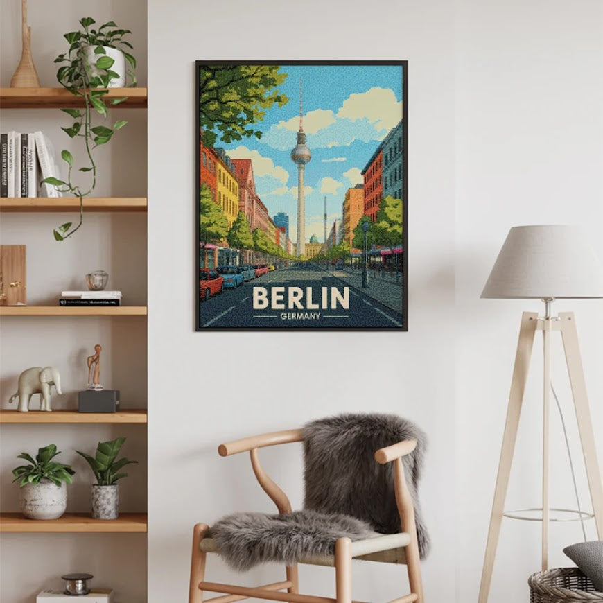 Diamond Painting - Berlijn, Duitsland