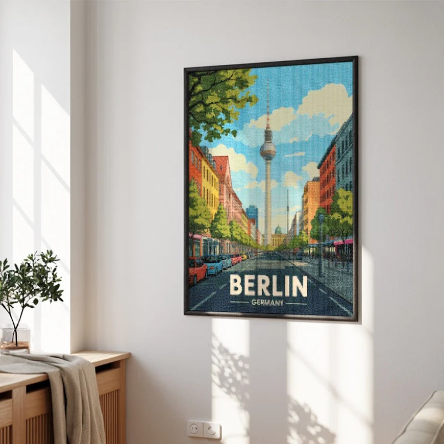 Diamond Painting - Berlijn, Duitsland