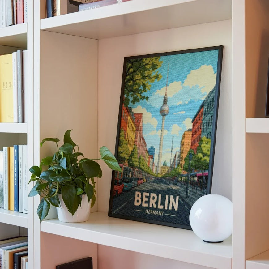 Diamond Painting - Berlijn, Duitsland