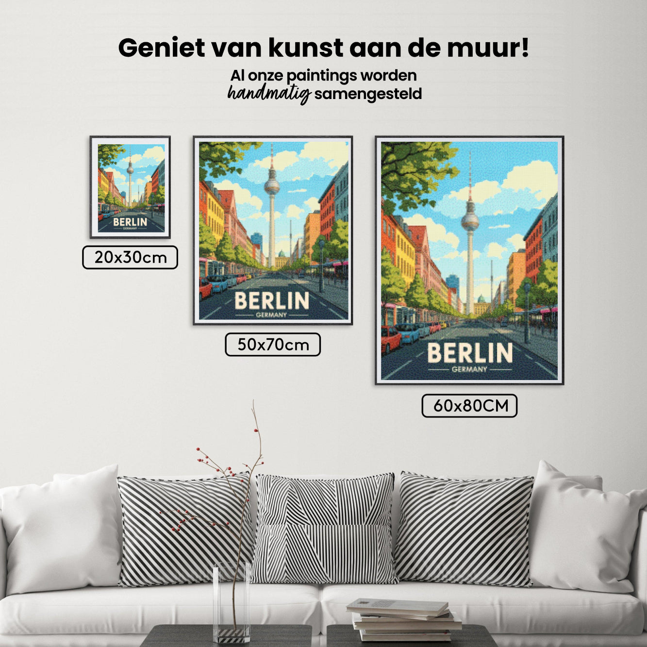 Diamond Painting - Berlijn, Duitsland