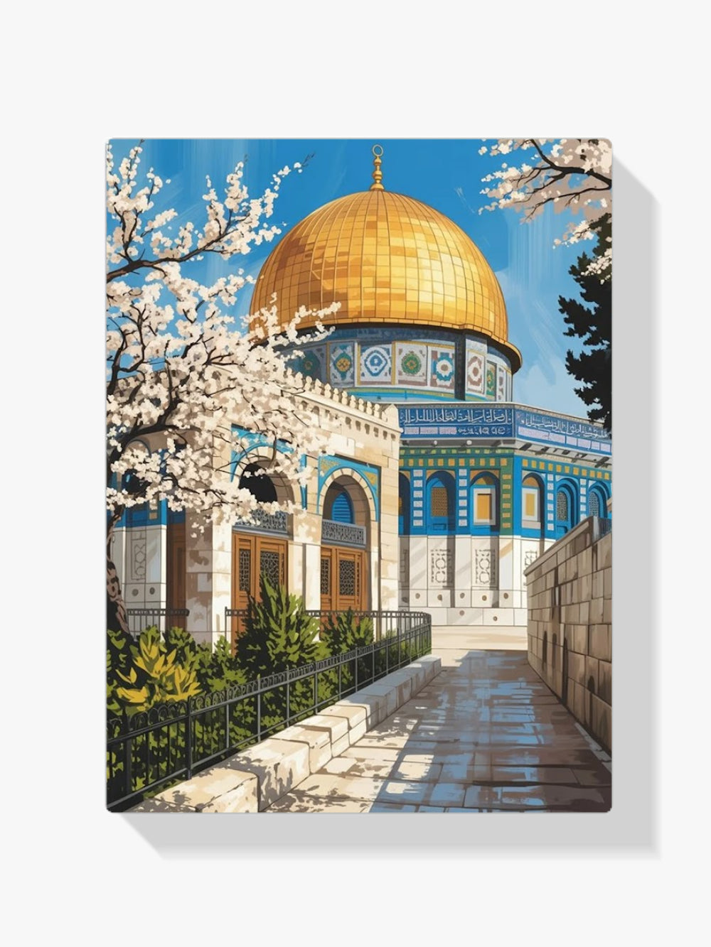 Diamond Painting - Bloesems van Al-Quds