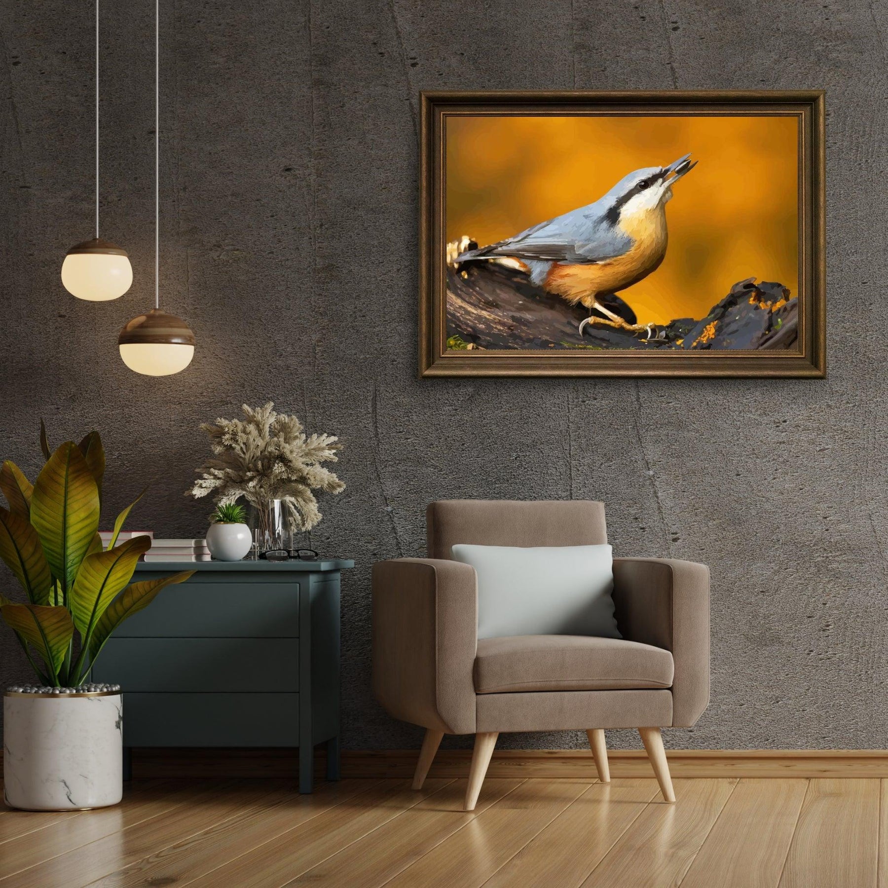 Diamond Painting - Boomklever op de tak - SEOS®