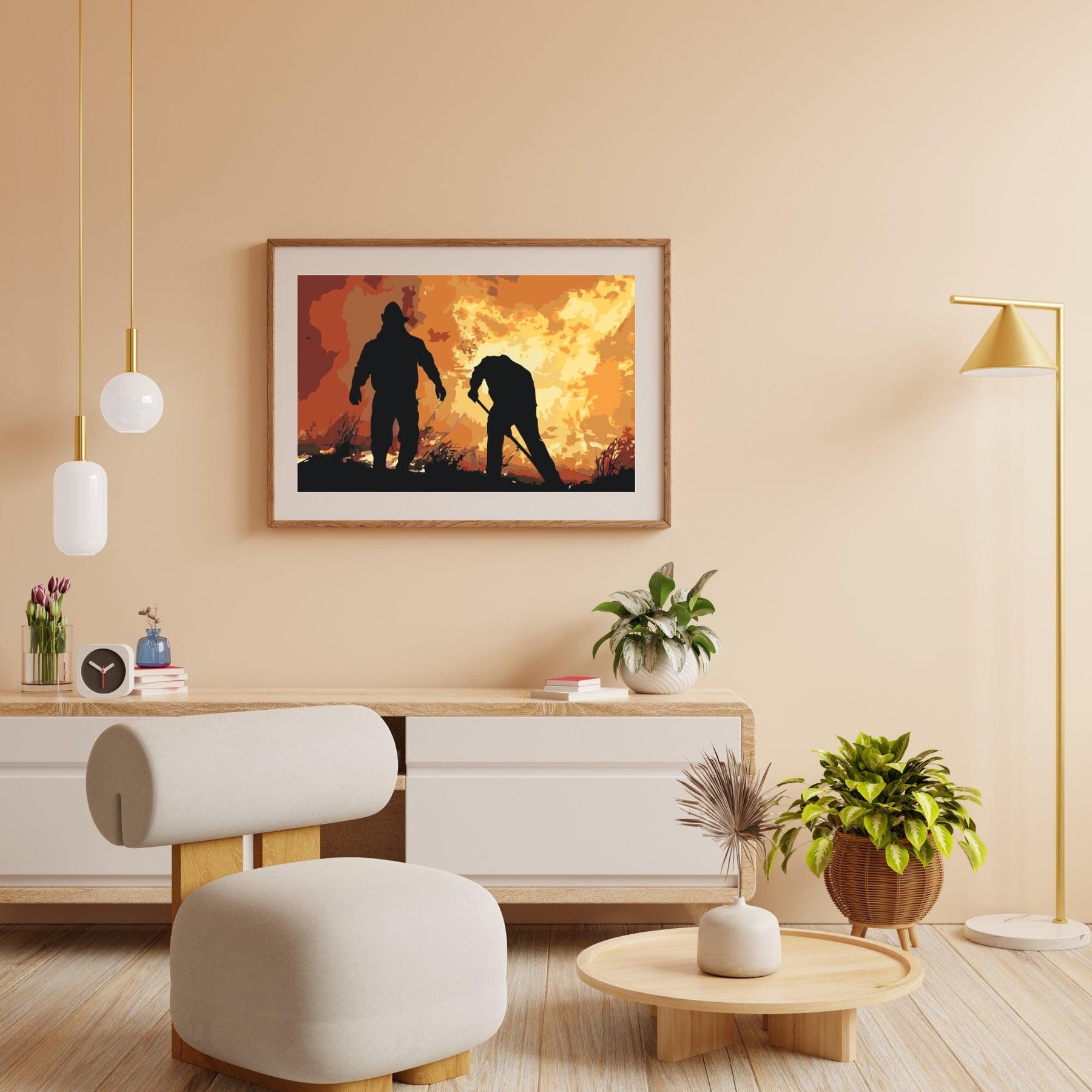 Diamond Painting - Brandweermannen in actie - SEOS Shop ®