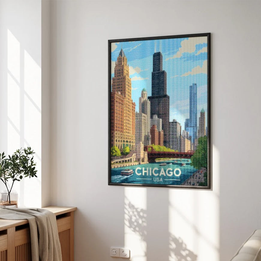 Diamond Painting - Chicago, USA