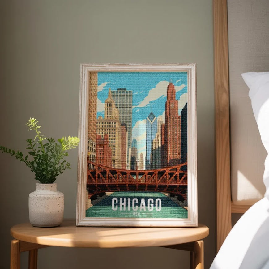 Diamond Painting - Chicago, USA_V2