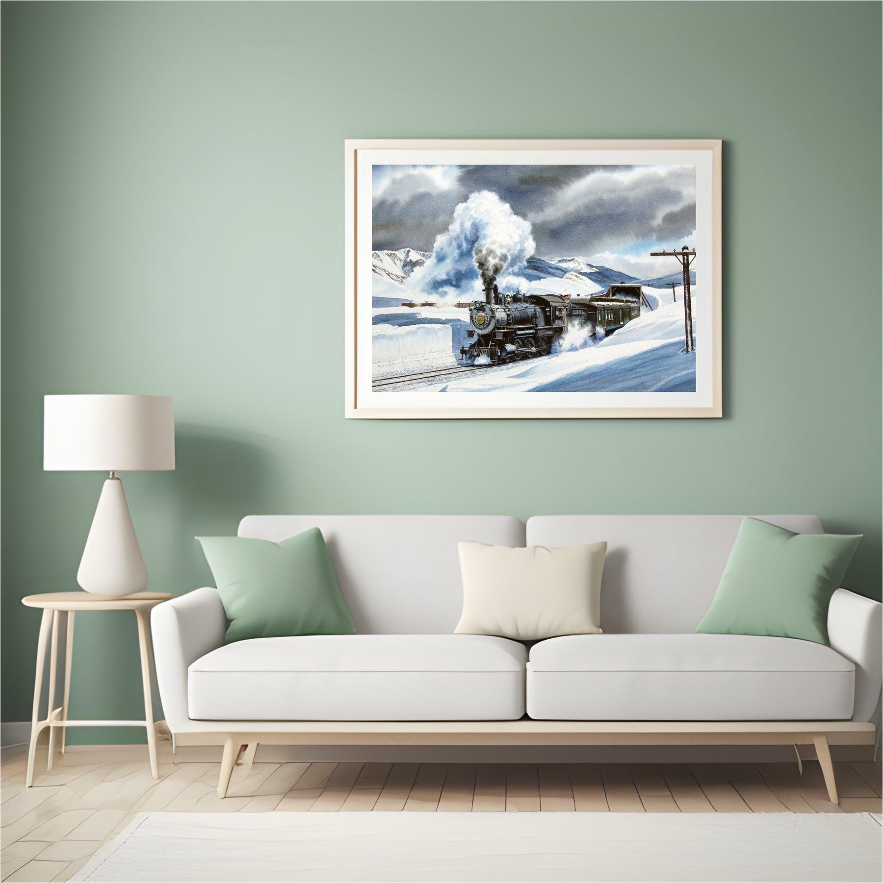 Diamond Painting - Denver en Salt Lake-spoorweg - SEOS Shop ®