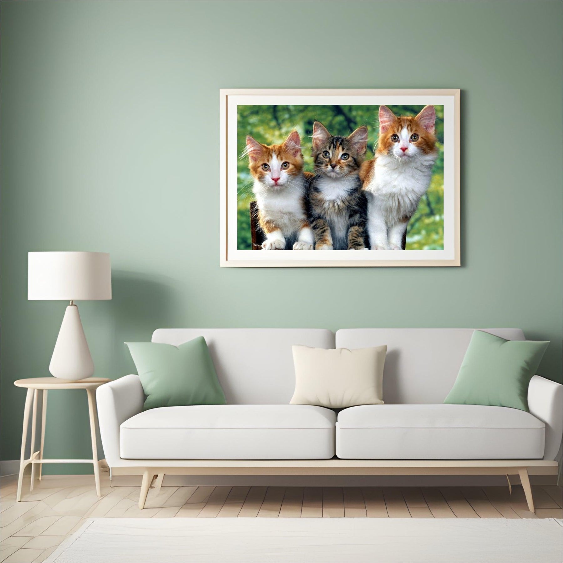 Diamond Painting - Drie katten - SEOS®