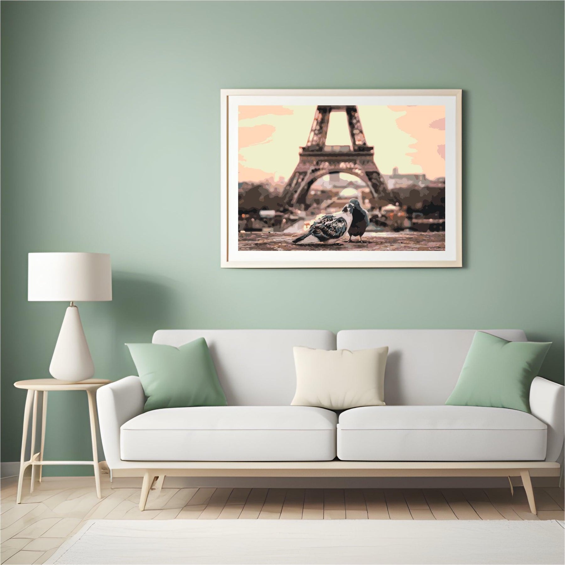 Diamond Painting - Duiven in Parijs - SEOS®