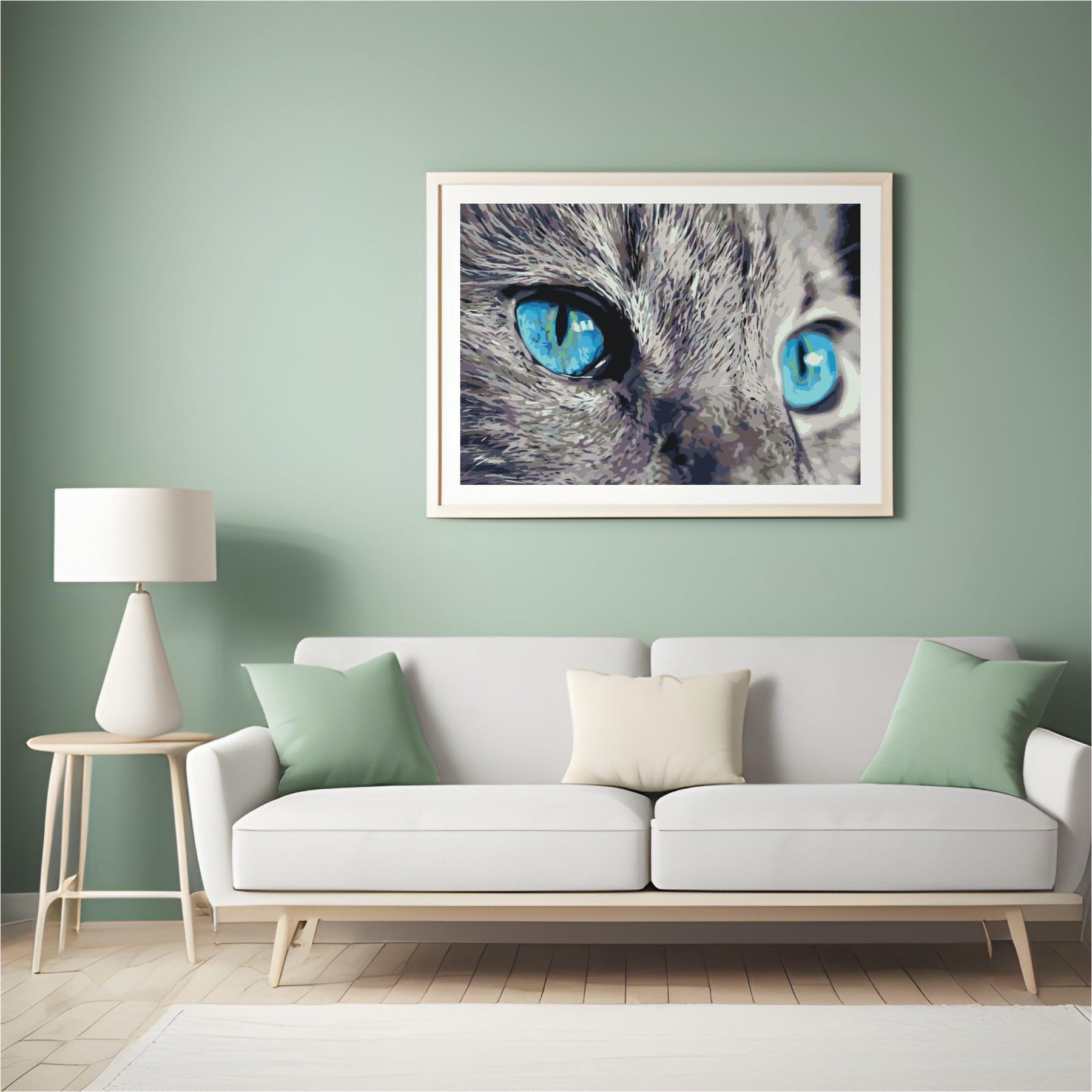 Diamond Painting - Een doordringende blik - SEOS®