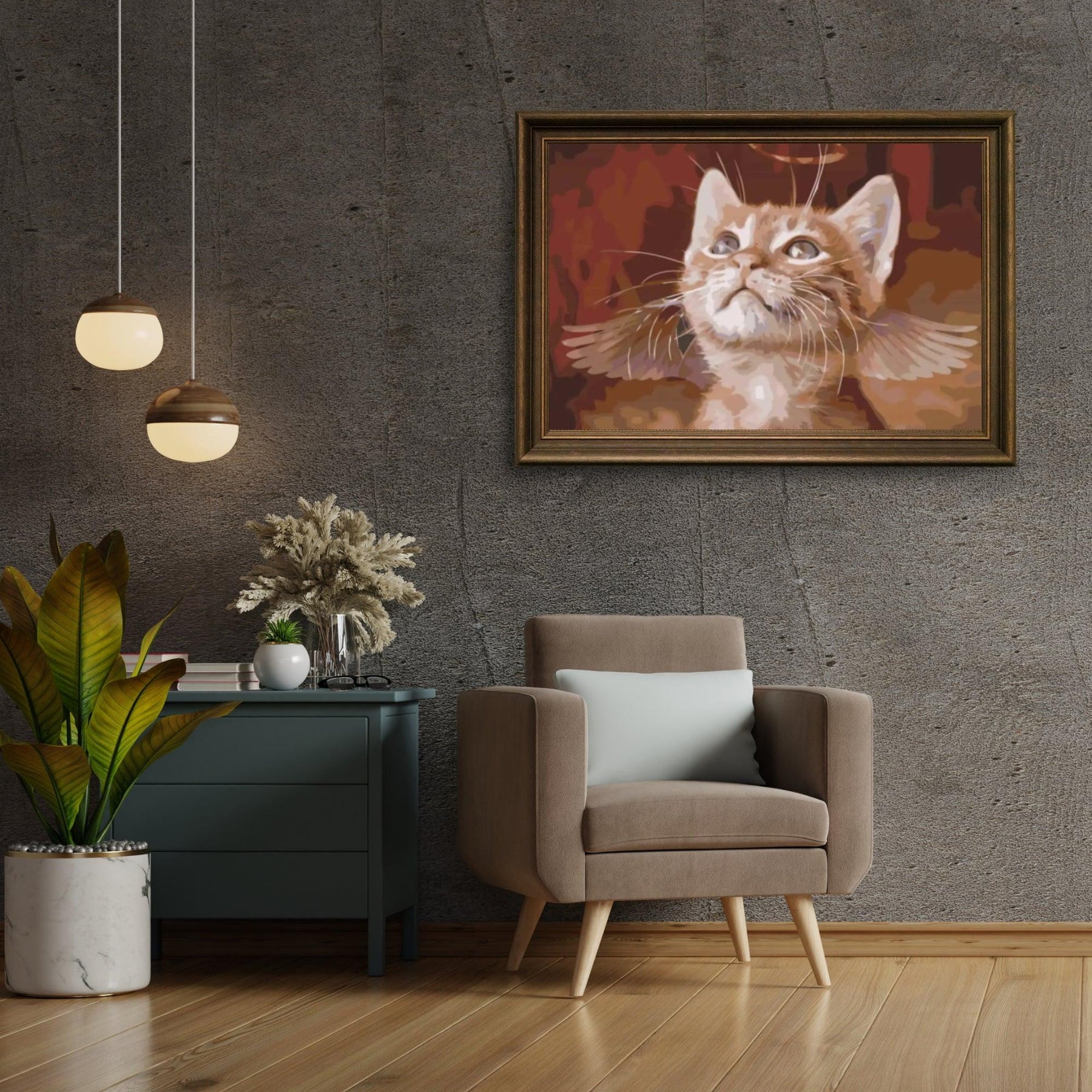 Diamond Painting - Engel Kat - SEOS®