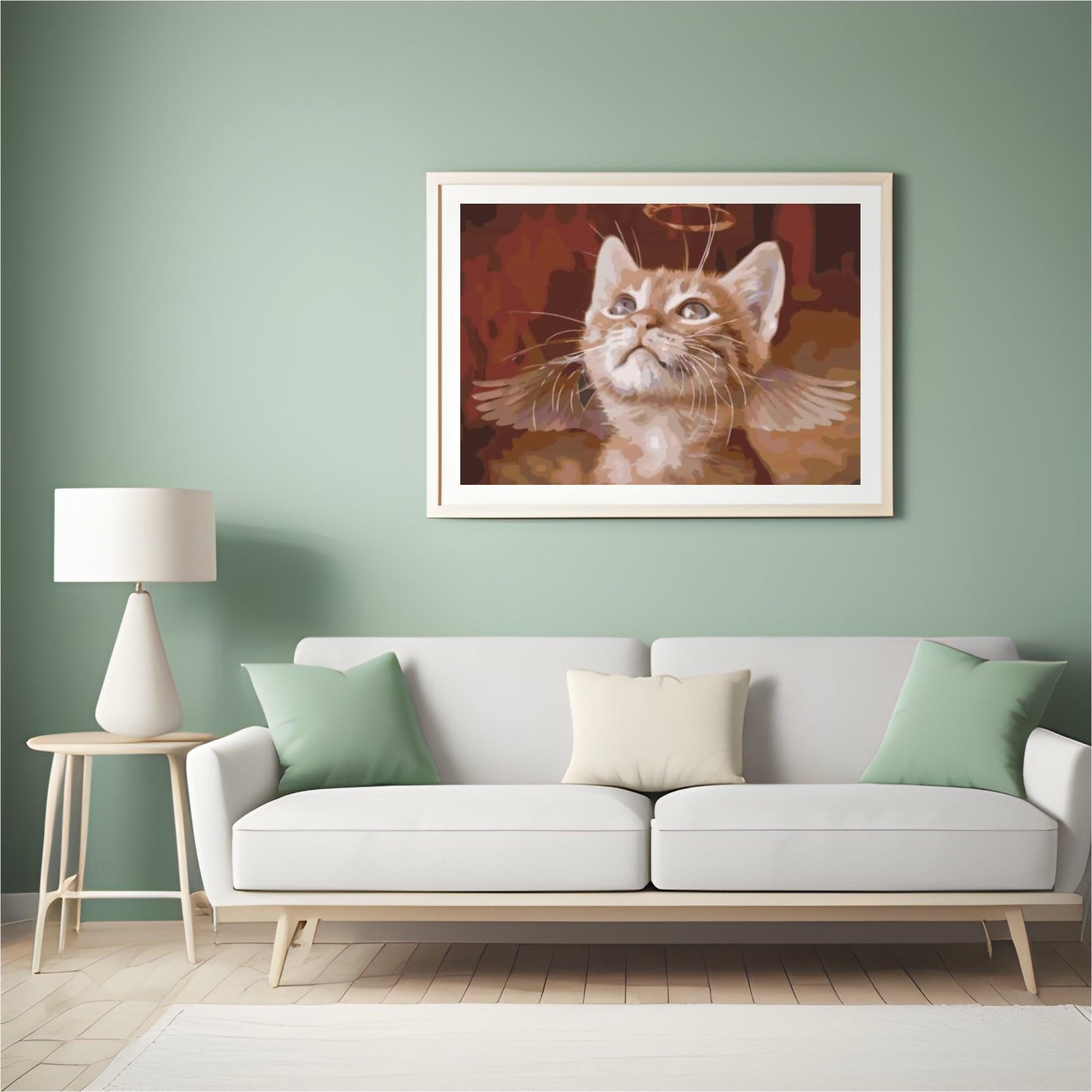 Diamond Painting - Engel Kat - SEOS®