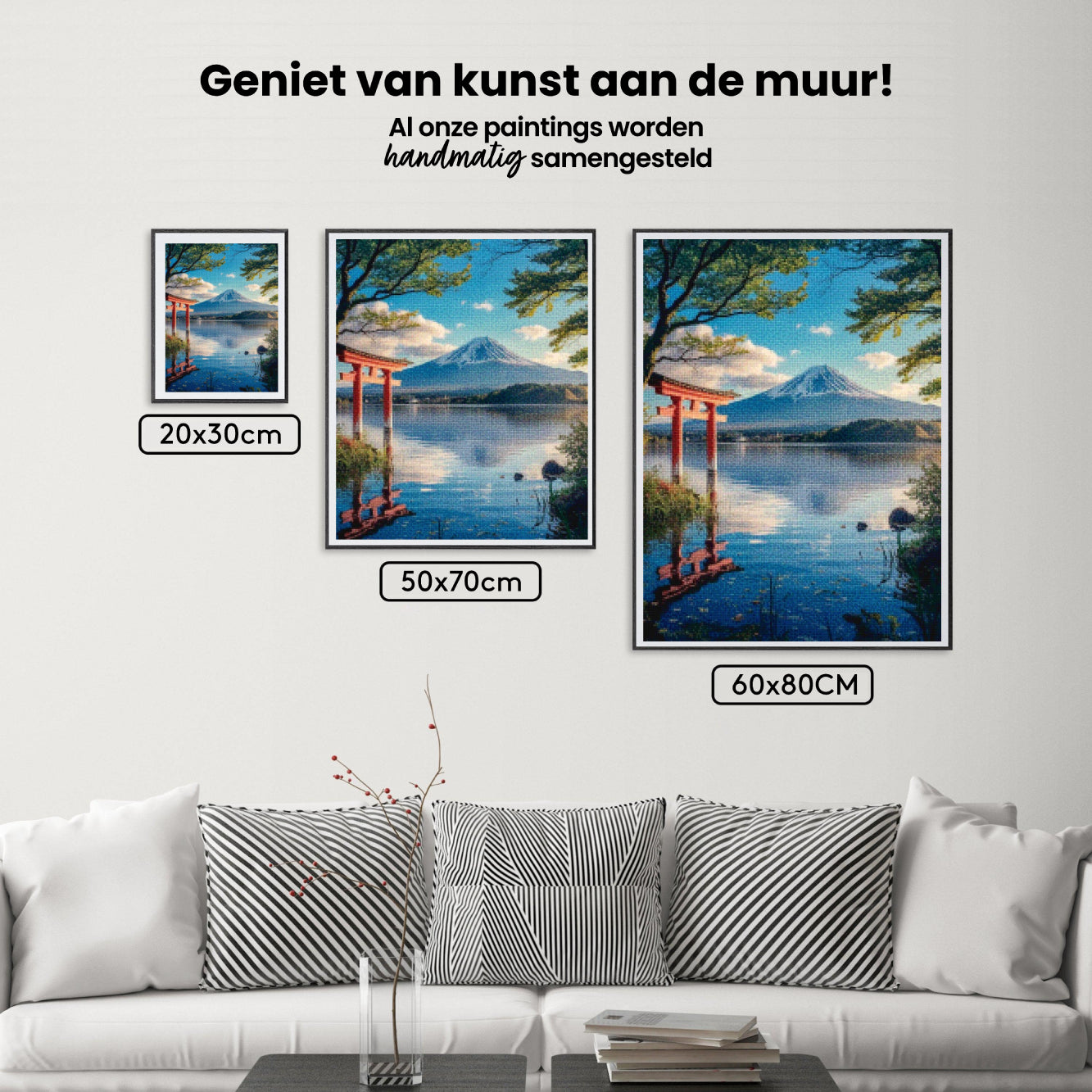 Diamond Painting - Fluisteringen van de berg Fuji