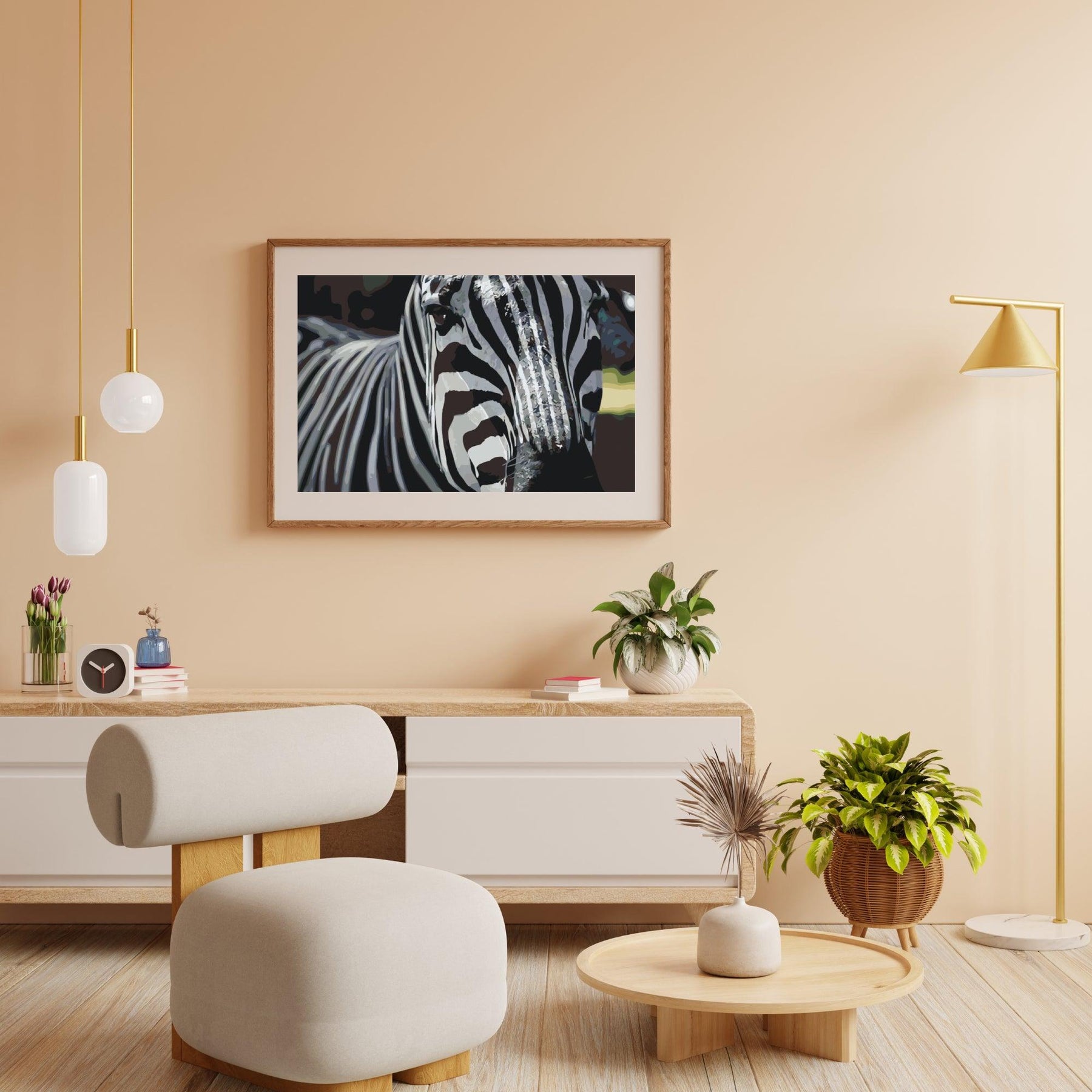 Diamond Painting - Focus op zebra - SEOS®