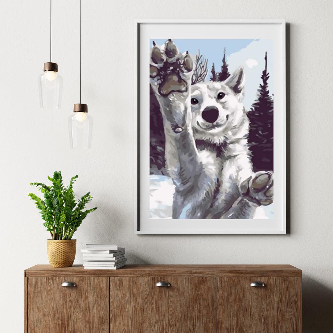 Diamond Painting - Geef me vijf! - SEOS®