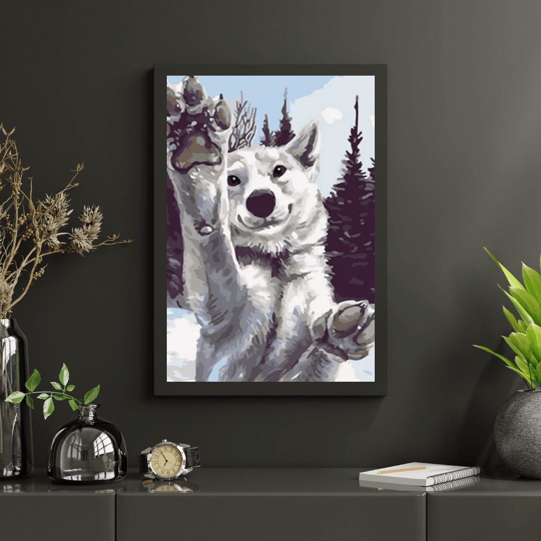 Diamond Painting - Geef me vijf! - SEOS®