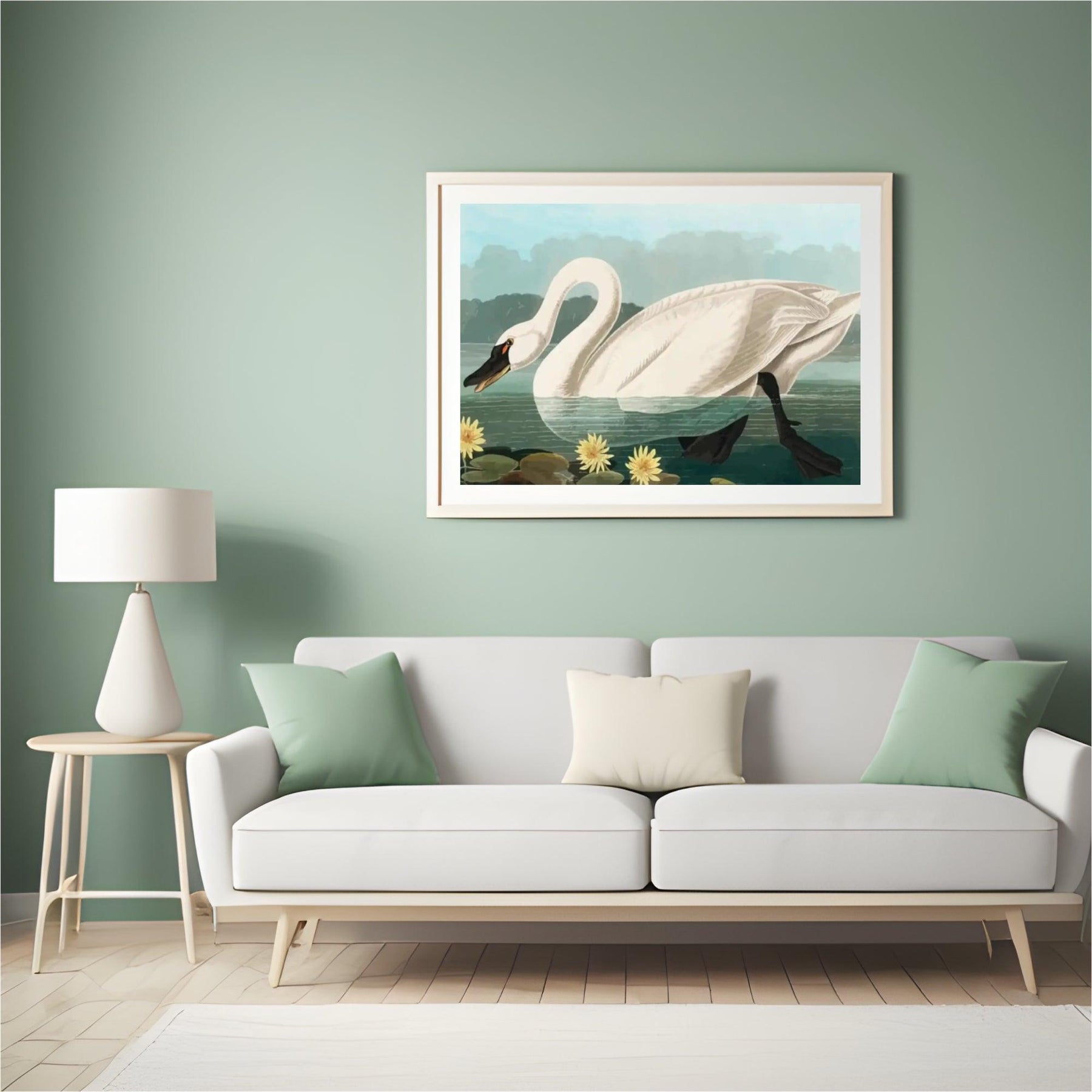 Diamond Painting - Gemeenschappelijke Amerikaanse Zwaan