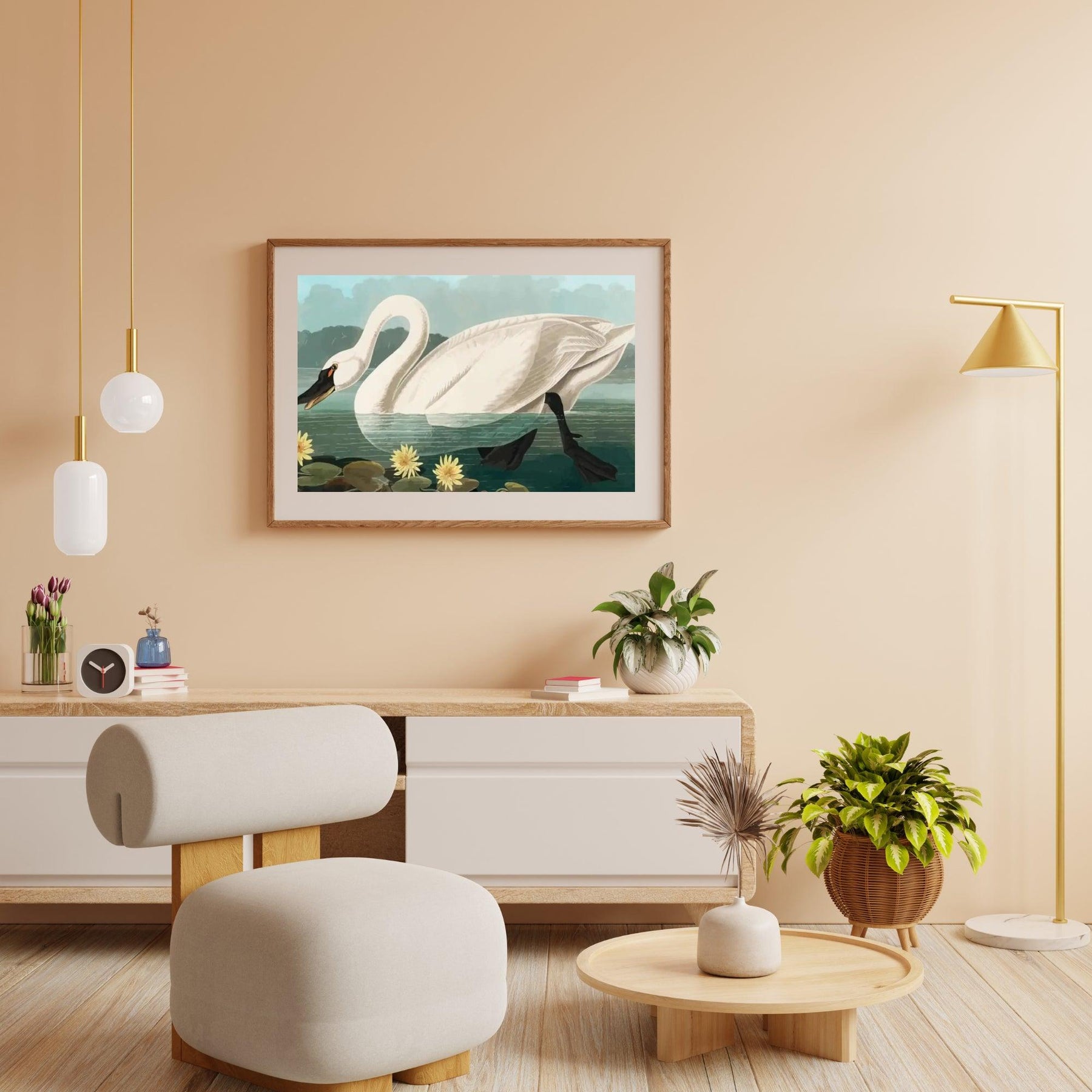 Diamond Painting - Gemeenschappelijke Amerikaanse Zwaan