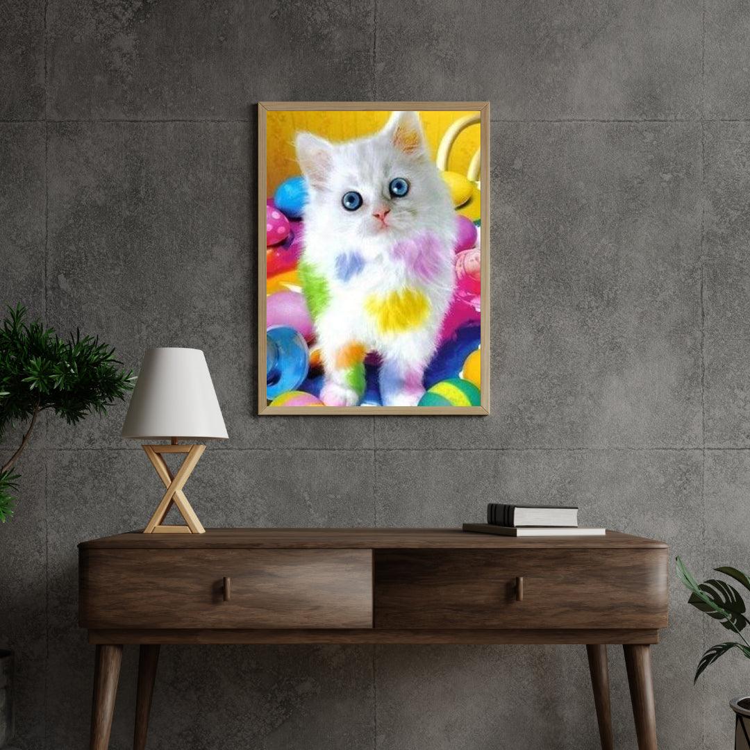 Diamond Painting - Gevlekte Kat - SEOS®