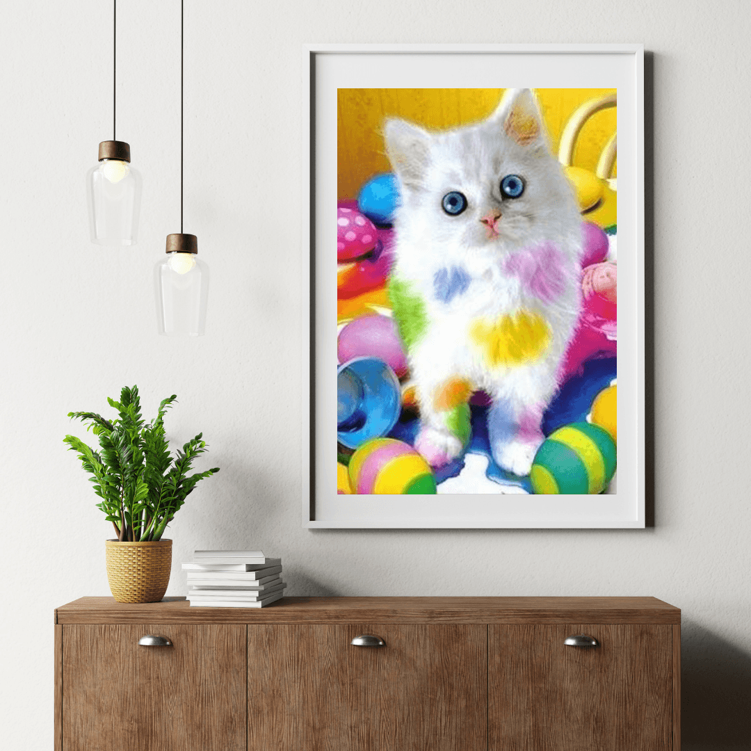 Diamond Painting - Gevlekte Kat - SEOS®