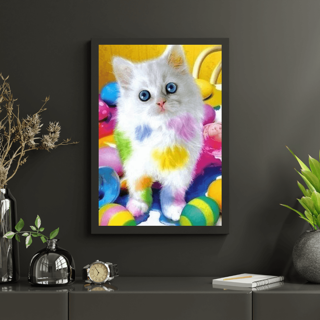 Diamond Painting - Gevlekte Kat - SEOS®