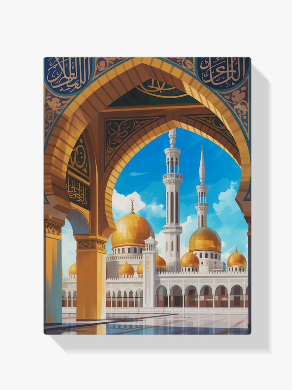 Diamond Painting - Gouden Bogen van Zayed