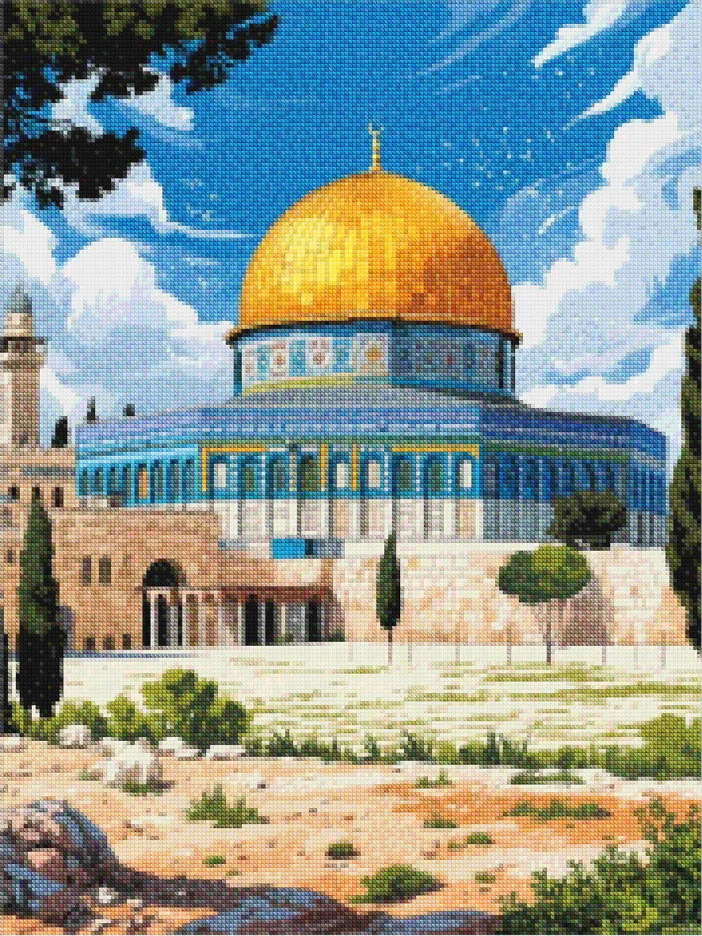 Diamond Painting - Gouden Heiligdom