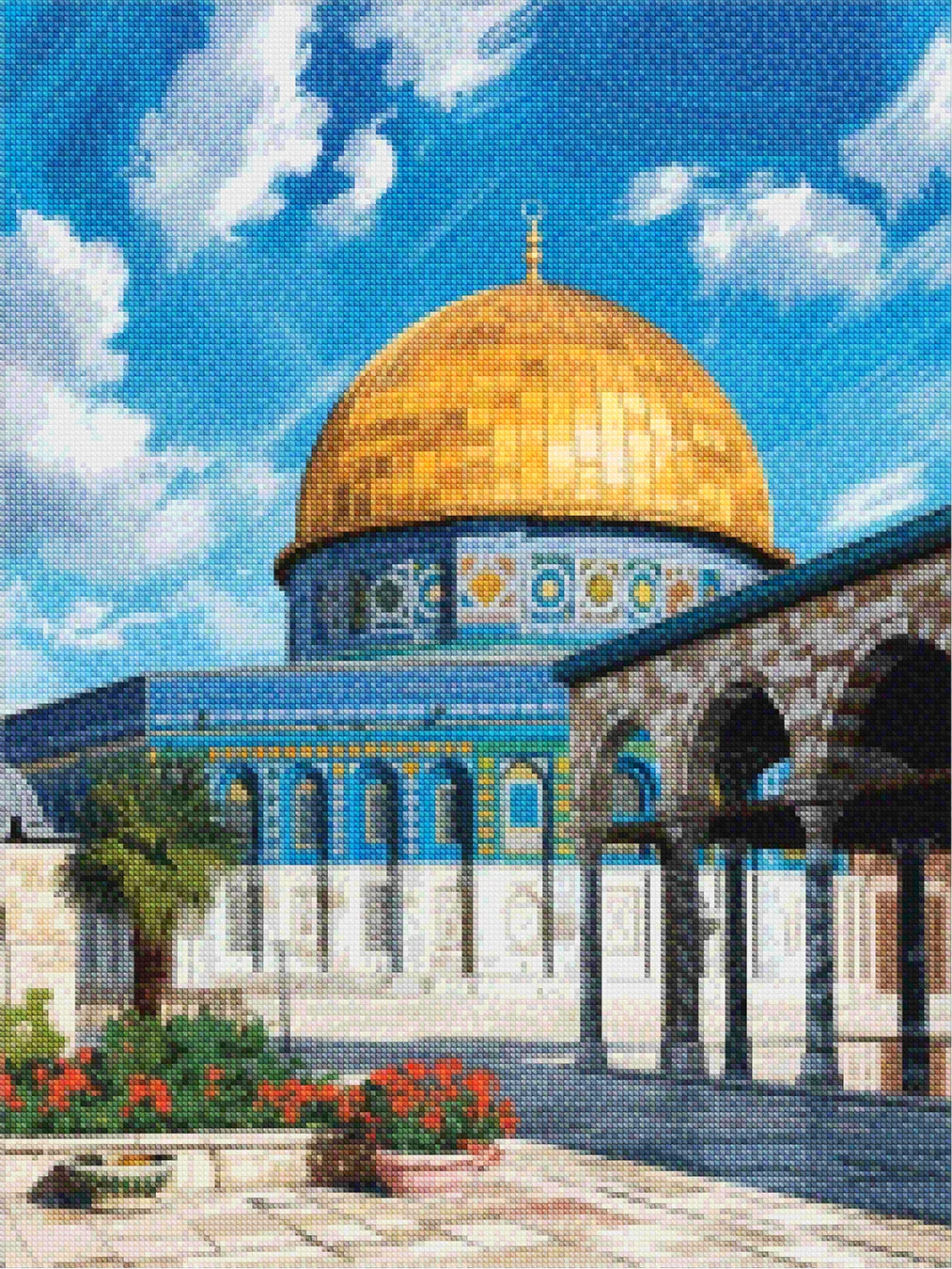 Diamond Painting - Gouden Moskee Sereniteit