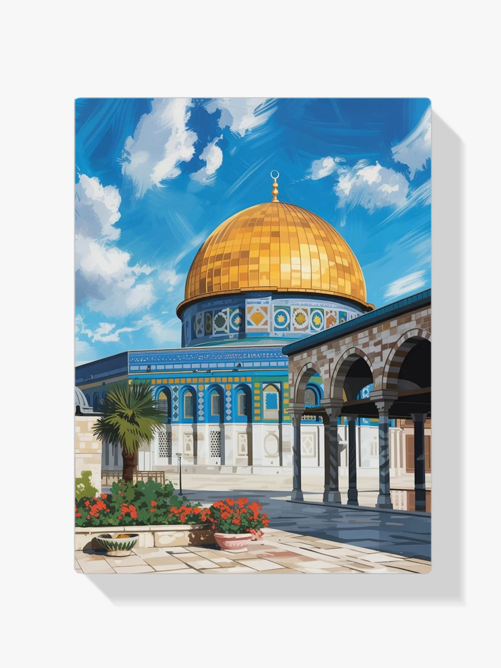 Diamond Painting - Gouden Moskee Sereniteit