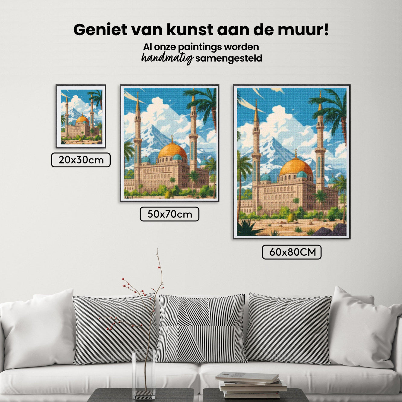 Diamond Painting - Gouden Oase Moskee