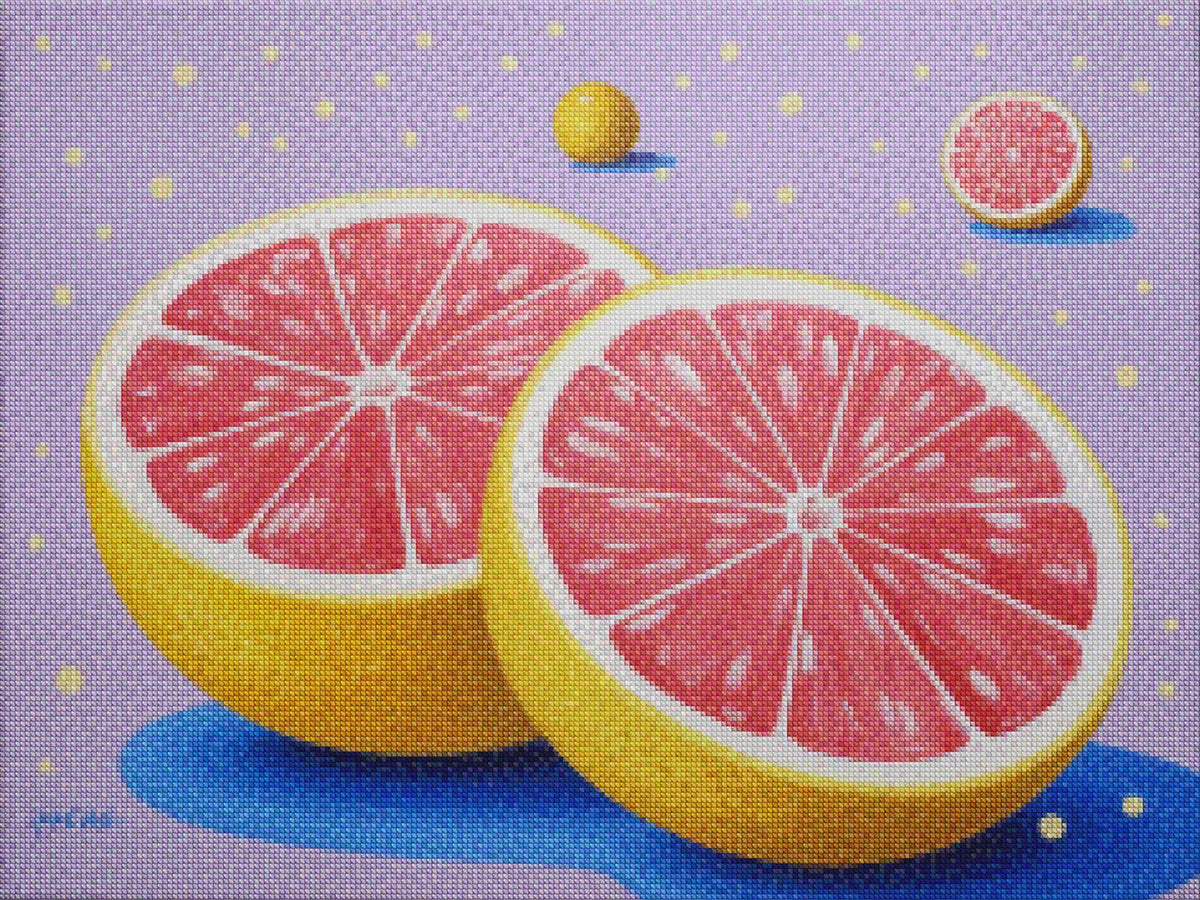 Diamond Painting - Grapefruit dagdroom