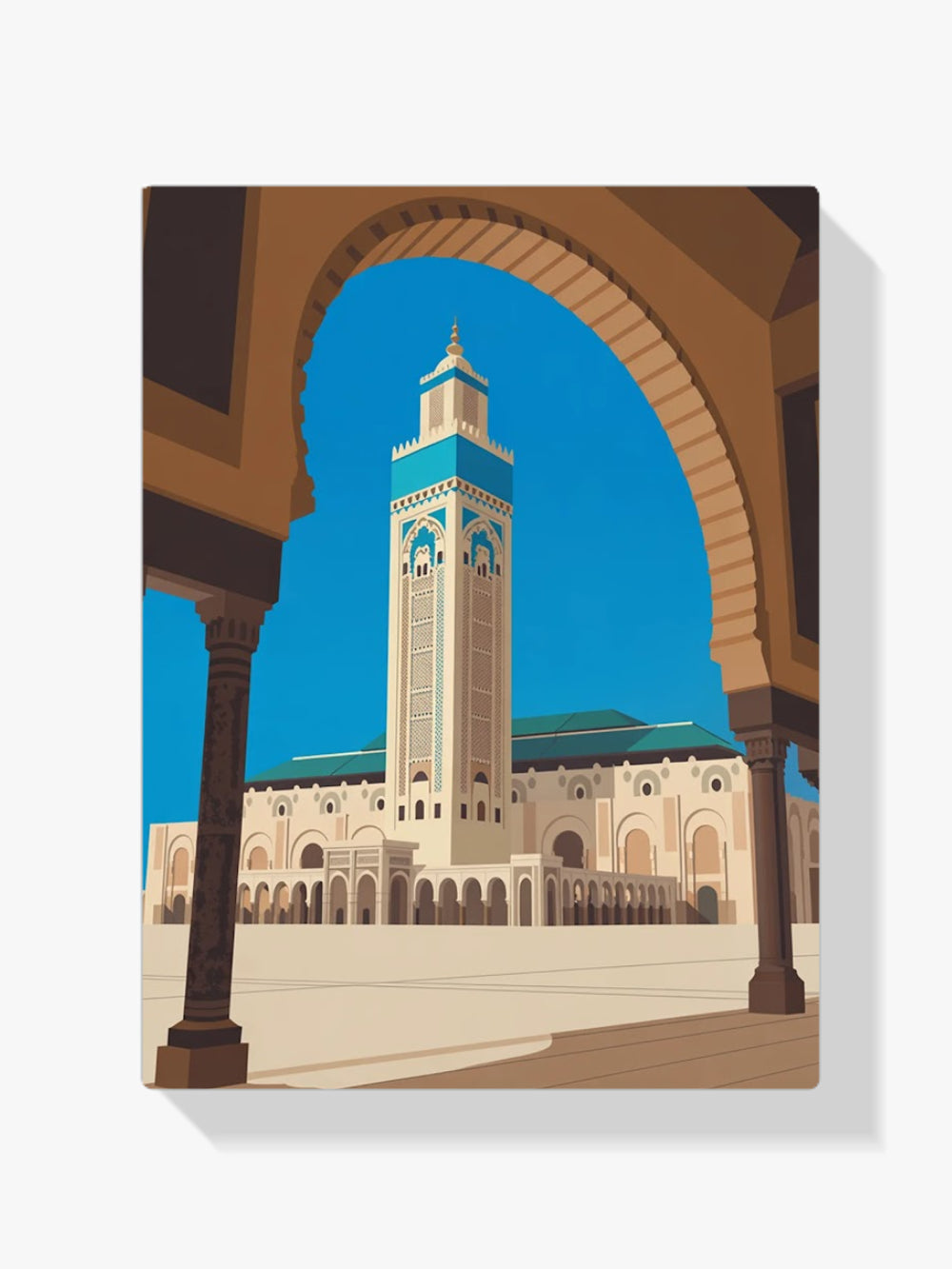 Diamond Painting - Hassan II-Moskee