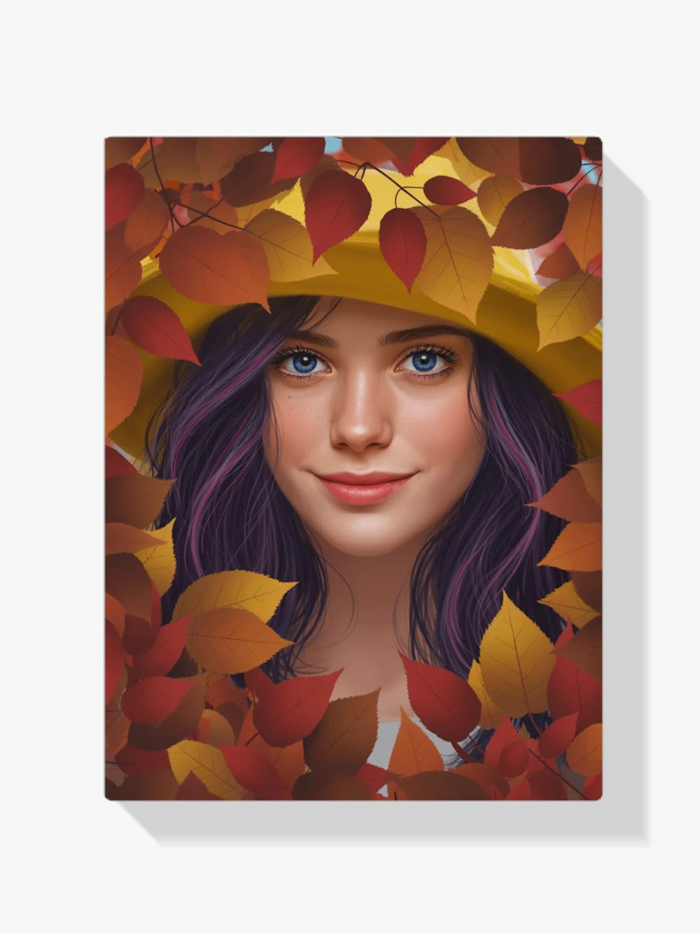 Diamond Painting - Herfstelegantie - Bloemenvrouwen